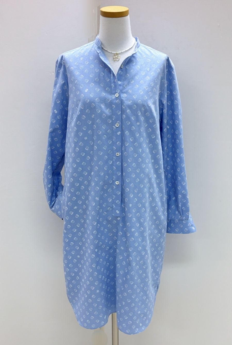 メネフネオリジナルワンピース B-137　マカオリ[ブルー]