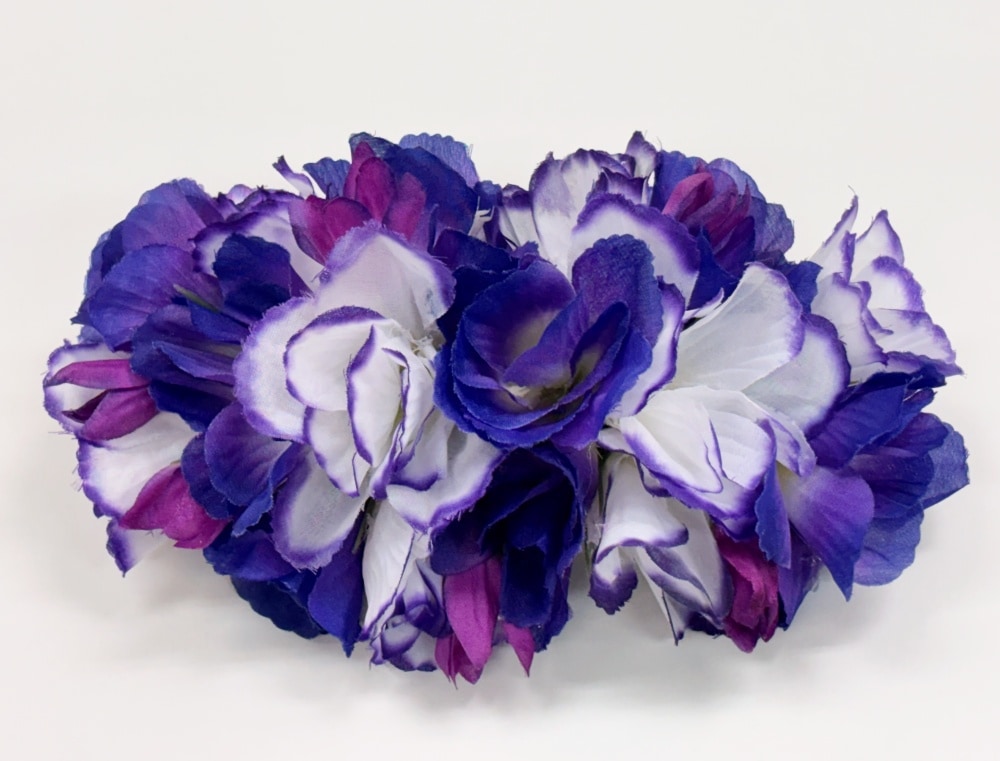 【プレミアムヘアクリップ】20K-10　トルコキキョウのクリップ