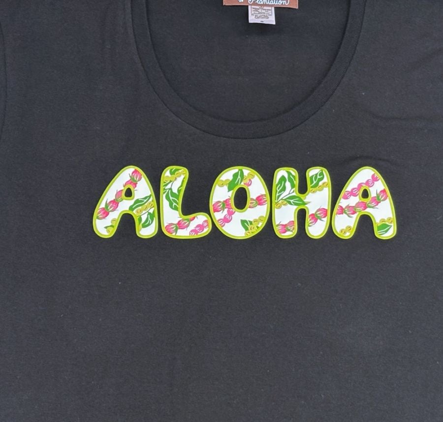 ALOHAのプリントがとっても美しい