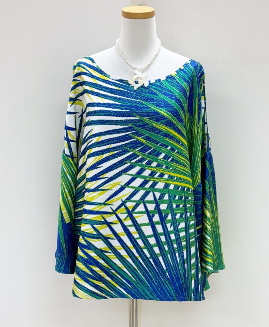 プカポンチョ　（ロウル　ロイヤルブルー/ライムグリーン）