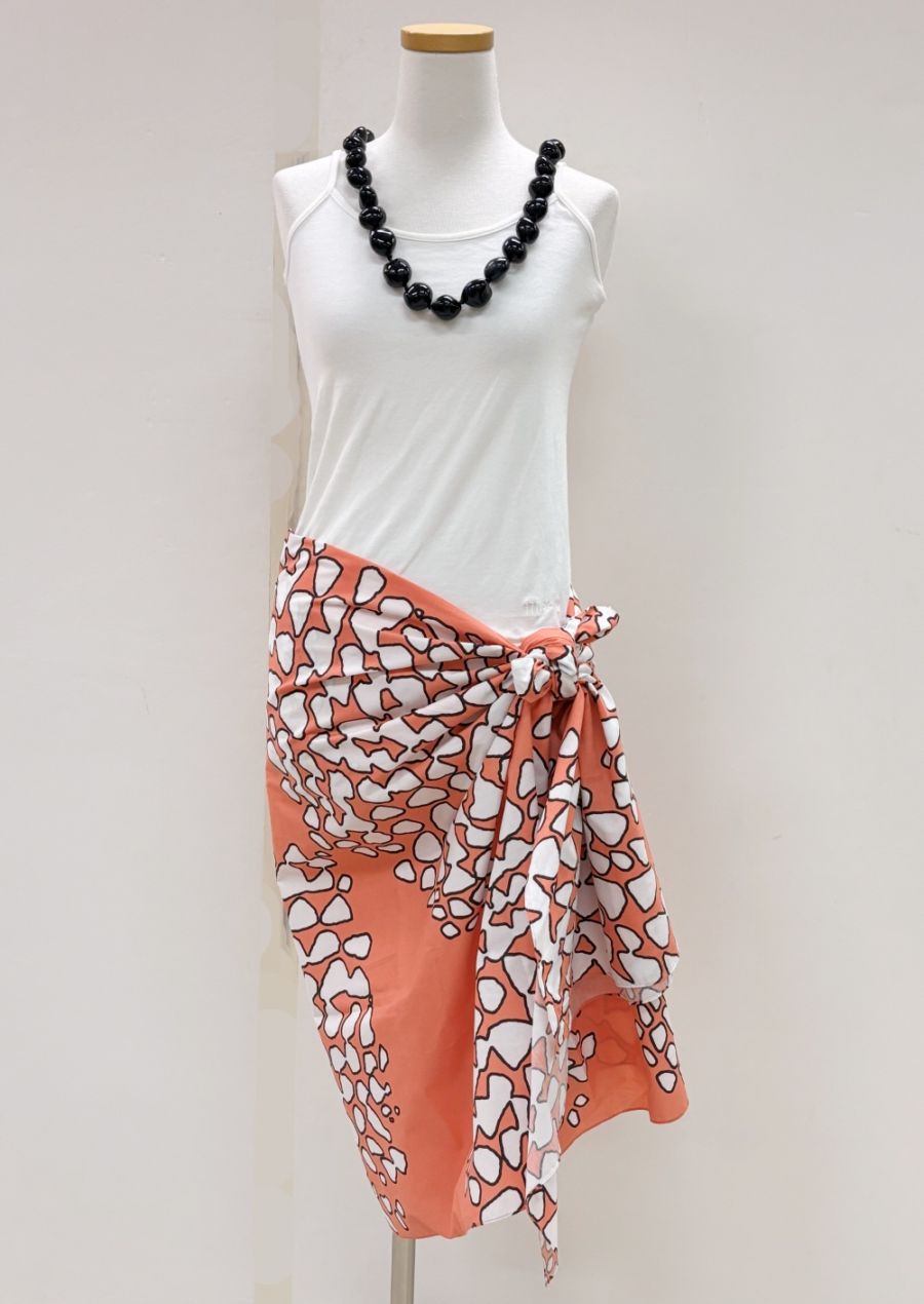 オリジナルパレオ　ププヌイ　[サーモンピンク]