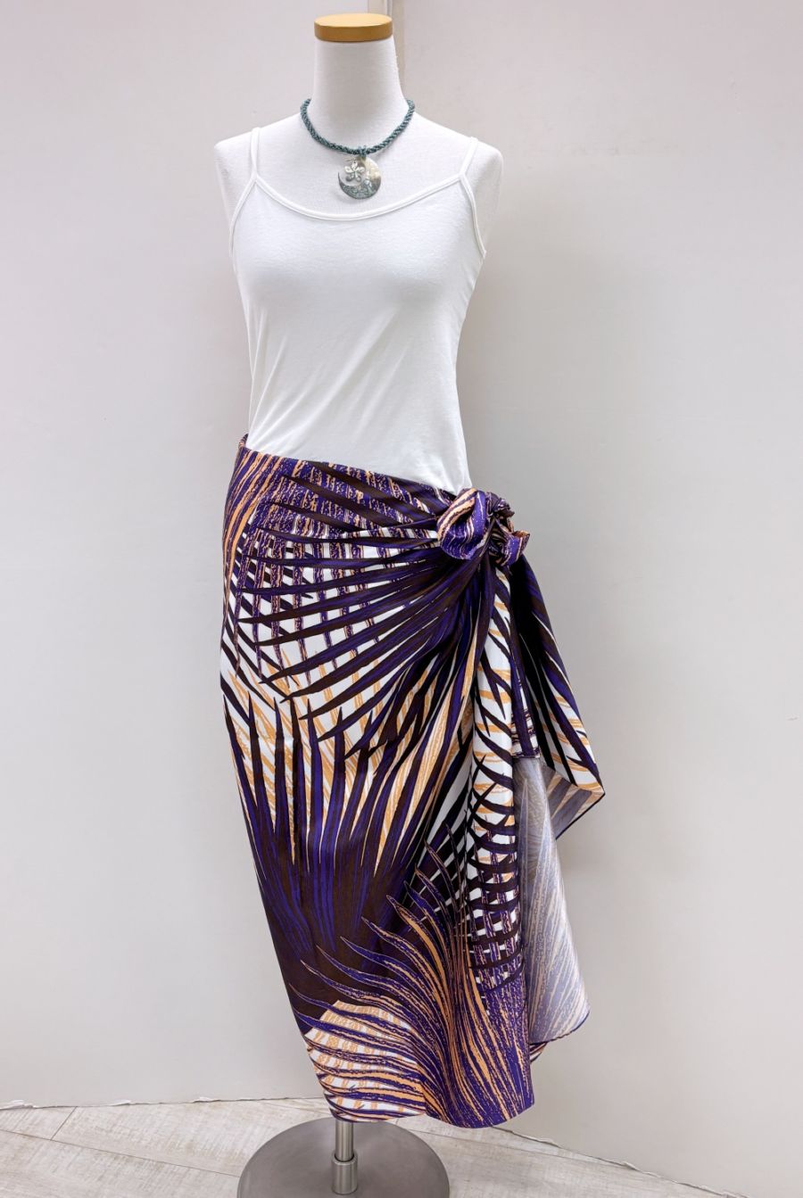 オリジナルパレオ　ロウル　[パープル/ピーチ]