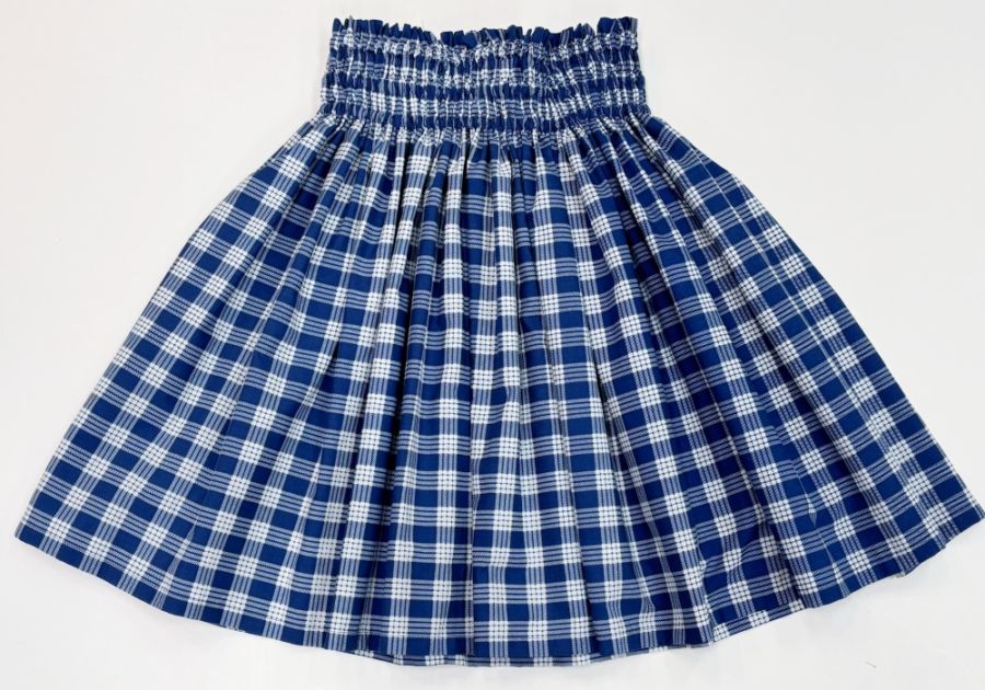 オリジナルケイキパウスカート２.5ｍパウスカート55cm丈　パラカチェック [ネイビー]