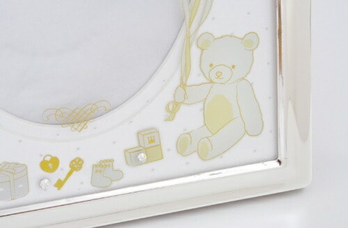 ポルテ ベビーハンドプリントフレーム<br> BABY FRAME PORTE 粘土で残