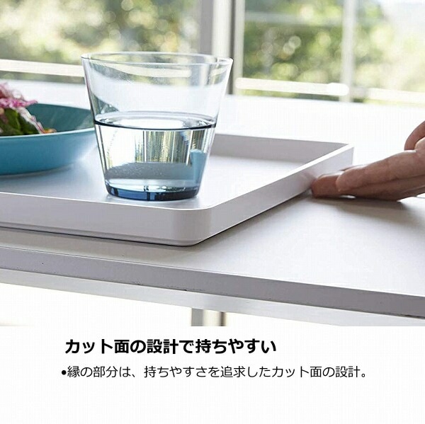 ウッドトレイ ブラック Rainbow カフェトレイ　tray-03111 ウッドトレイ ブラック Rainbow カフェトレイ tray-03111