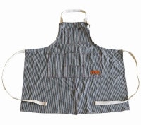 MW ワークエプロン ヒッコリーストライプ DULTON ダルトン G619-828HS  WORK APRON HICKORY STRIPE 園芸用 前掛け ソムリエエプロン キャンプ アウトドア 