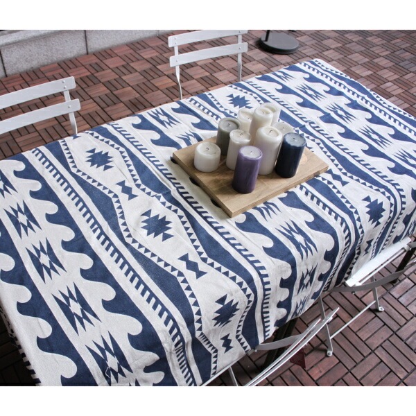 マルチクロス 150×225cm サーフ SURF ライトブルー グレー ネイビー<br