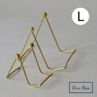 フォールディング ツールスタンド ファイン Ｌサイズ  ブラス Horn Please 志成販売 アンティーク風 スマホ スマホスタンド おしゃれ かわいい カードスタンド カード立て メモスタンド 