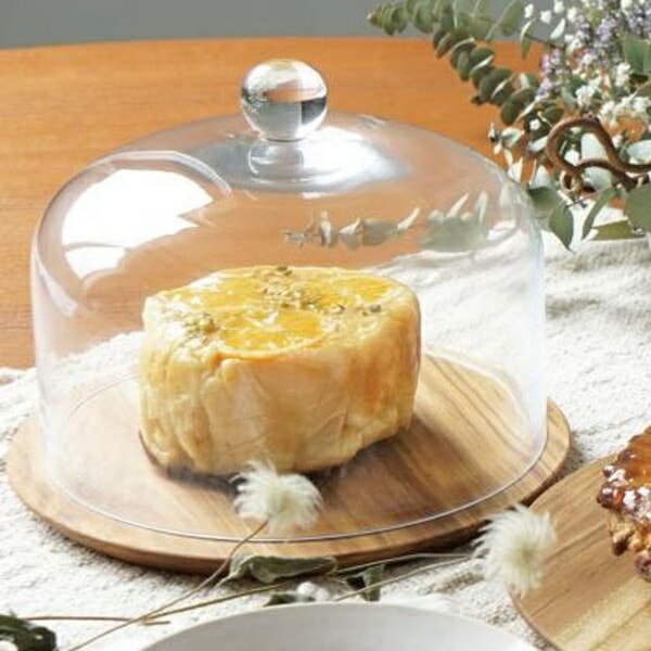 ガラスドーム ディスプレイドーム ガラスドーム 20cm 5～6号のケーキ