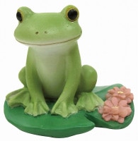 Copeau コポー　ミニ　カエル座り  雑貨 小物 オブジェ カエル 置き物 置物 オブジェ 蛙 フロッグ FROG ガーデン雑貨 インテリア雑貨 小物 マスコット ミニチュア  71449【ZV-
