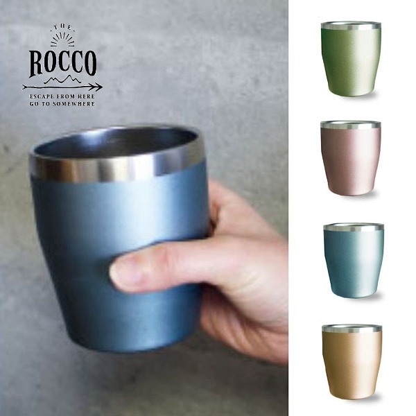 ֥顼 å   ץ ƥ쥹֥顼 280ml ݲ  ROCCO å Tumbler ֥顼 ӡ ƥ ӥ饹 ӥޥ å ޥ ƥ쥹   ץե ץ쥼 饹 AD-K04-83