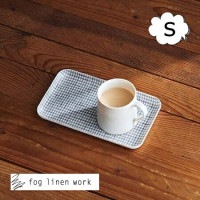 fog linen work �ե�����ͥ��� ���� �ȥ졼 ��ͥ󥳡��ƥ��󥰥ȥ졼 S������  ������ �����å�����FOG-LXT001S-GYCK��