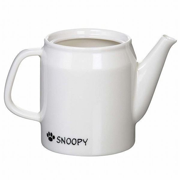 スヌーピー 急須 磁器製 ティーポット シンプル フェイス 金正陶器