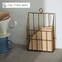 ブラス コーヒーフィルターフォルダー fog linen work フォグリネンワーク IHB191 ［ コーヒーペーパーフィルターケース コーヒーフィルター ホルダー コーヒーフィルターケース コー