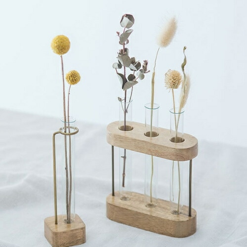 three trees　花瓶　2点まとめて 感性 オブジェ カラー ガラス 透明 花瓶 3type (SOMETHING PLAY