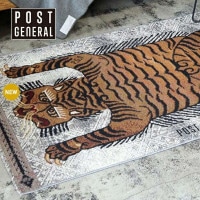 トゥーゴーラグ ラグ POST GENERAL TO-GO RUG ブラック 黒 ホワイト 白 ファブリック マット 敷物 レジャーシート ハンドメイド ネイティブ柄 アウトドア 野外 キャンプ 室内