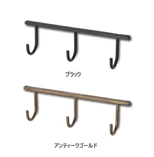 楽天市場】フック アンティーク 3連の通販 未使用 アンティーク