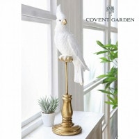 ホワイトパロットパーチ ホワイト 白色 小鳥 ことり コトリ 鳥 とり トリ バード bird コベントガーデン COVENT GARDEN BK-58  小物 オブジェ 置き物 置物 オブジェ ガー