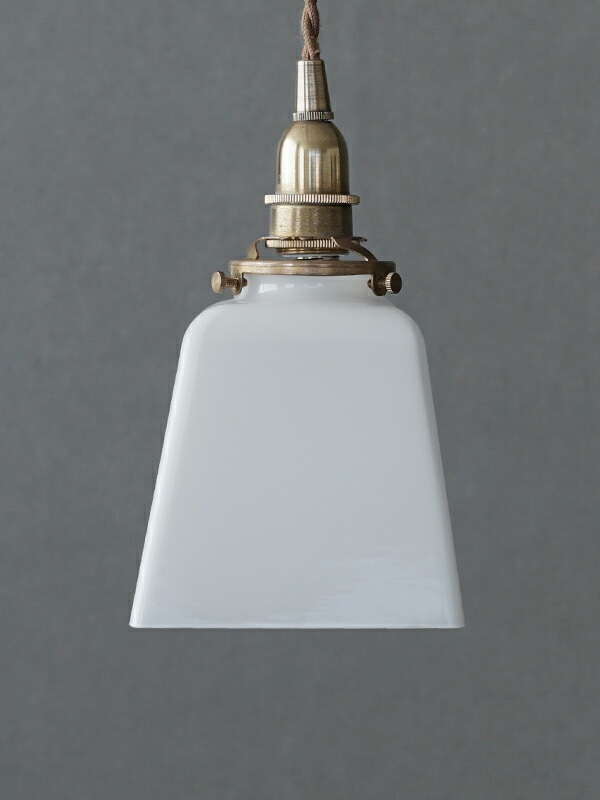 ガラスシェード プリズム ホワイト 白 タイプA ホームステッド