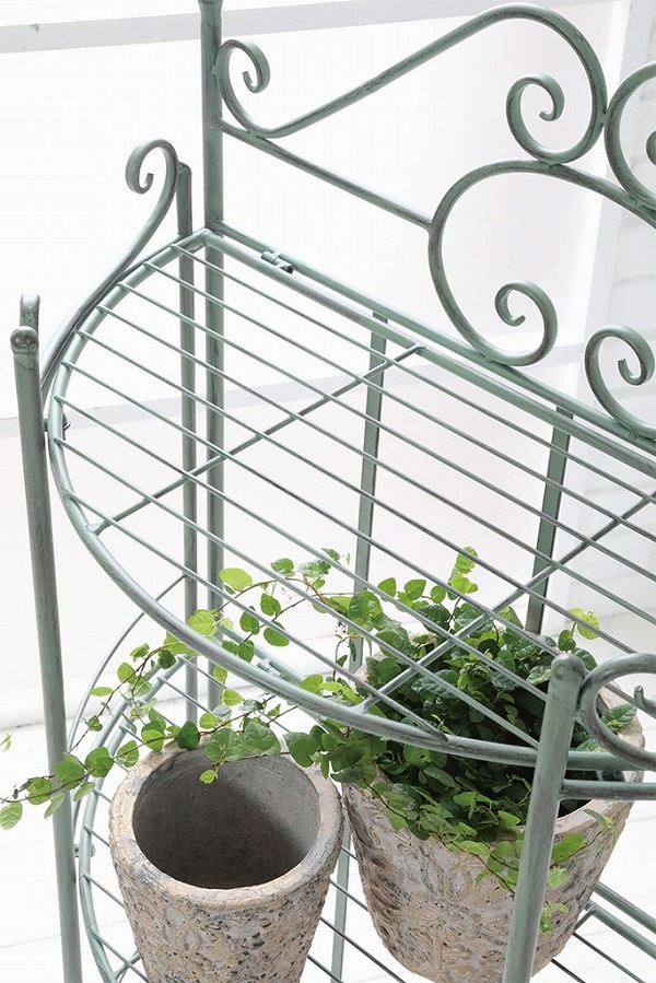 197003 フラワー・ガーデニング フランスアンティーク アイアン