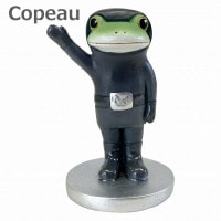 コポー コポレンジャー 秘密結社カエル団長 ショッカー 73799 Copeau 雑貨 置き物 置物 オブジェ ガーデン雑貨 インテリア雑貨 小物 マスコット ミニチュア かえる カエル フロッグ f