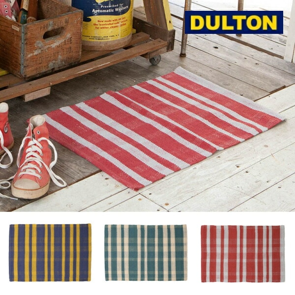 コットン ハンドルーム マット 50×75cm ダルトン DULTON ラグ RUG RN049775 コットン生地 おしゃれ 玄関マット