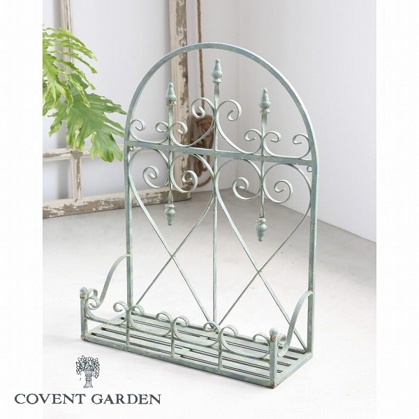 アンティーク調 コベント アイアン 飾り棚 ウォールシェルフ