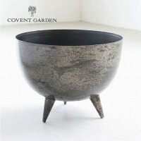 レッグスワイドカップ アンティーク風 コベントガーデン COVENT GARDEN QZ-20  フラワーポット 花 鉢 観葉植物 ガーデン雑貨 ナチュラルガーデン【ZC-QZ-20】|コベントガーデ