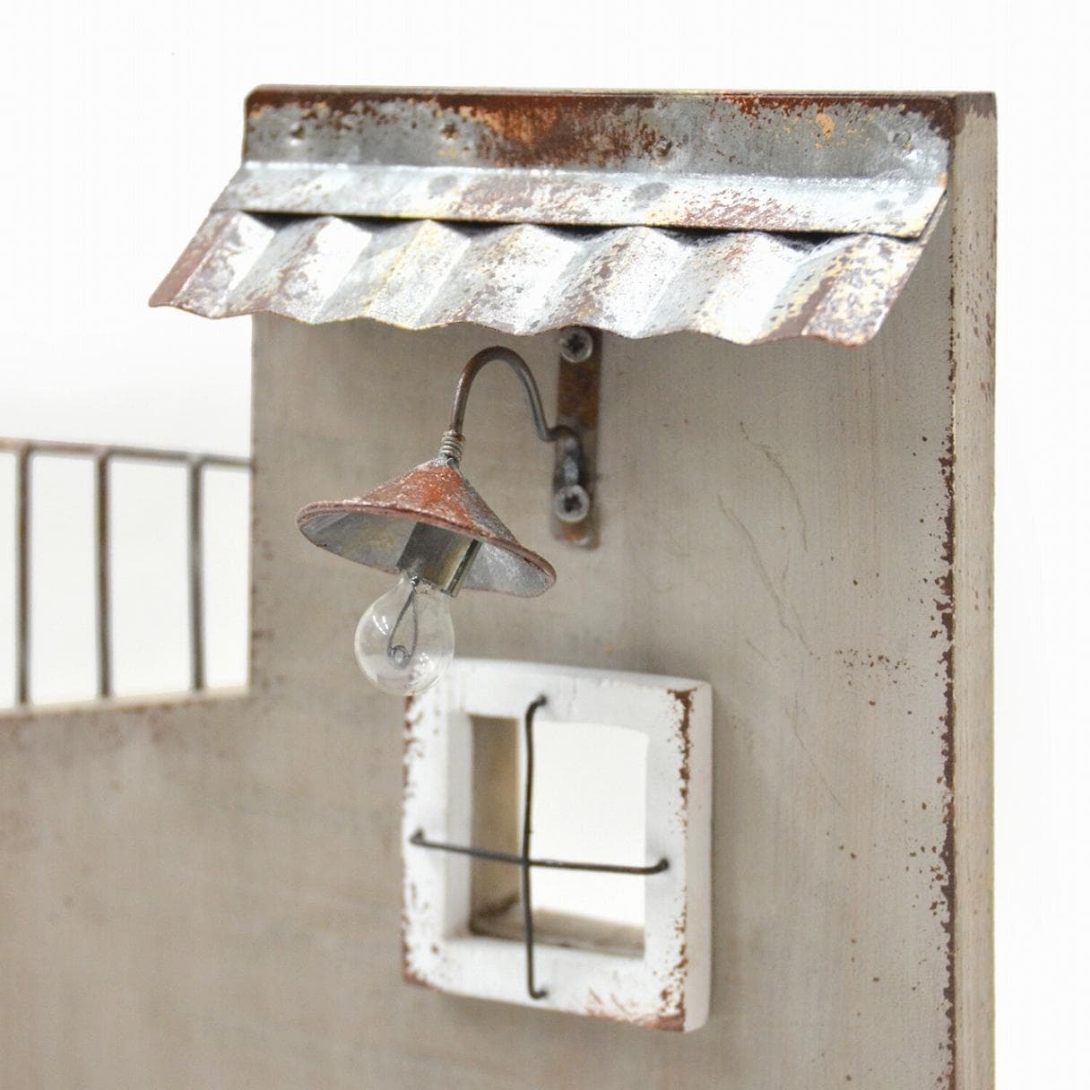 ランプハウスプランター/A アンティーク風 azi-azi アジアジ<br