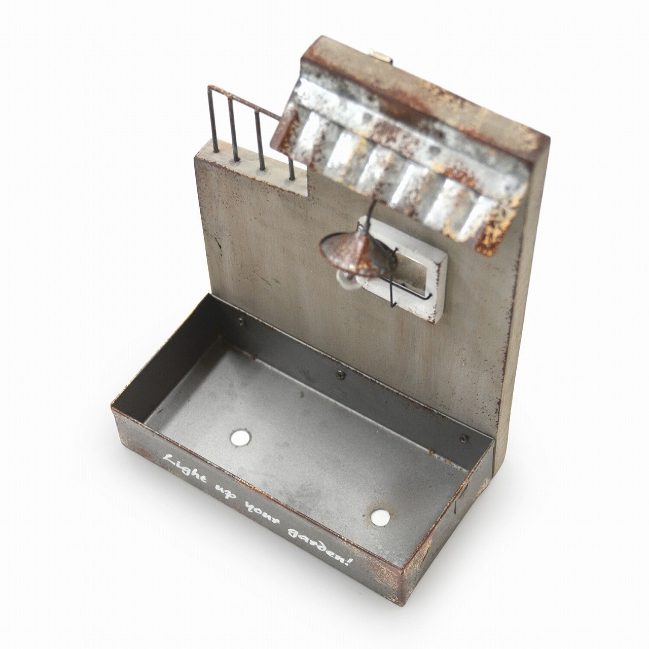 ランプハウスプランター/A アンティーク風 azi-azi アジアジ<br