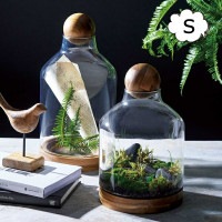 花瓶 フラワーベース ラウンドフラワーベース S アカシア 木製 アンティーク風 花瓶 フラワーベース/木/花/フラワー/シンプル/おしゃれ 置物/北欧/花器/インテリア雑貨/インテリア 【ZB-WA