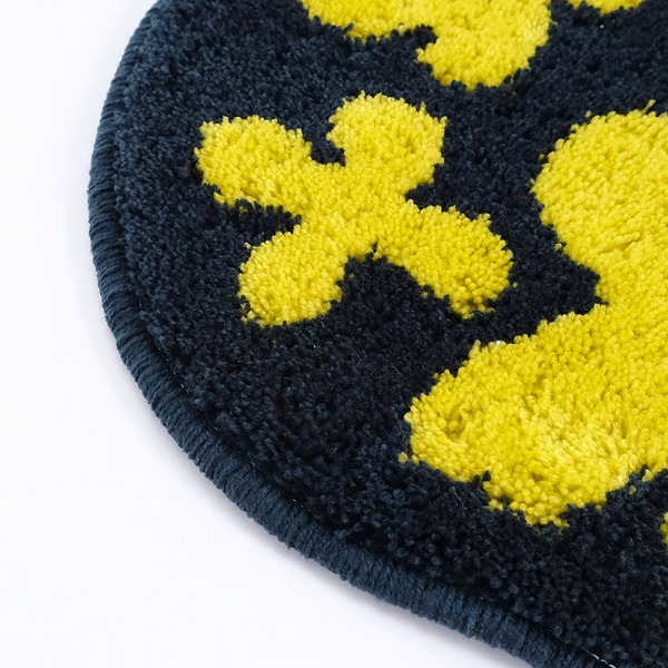 チェアパッド フック織りで作った花が咲き誇るチェアパッド おしゃれ