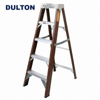 ファイバー ラダー 5ステップス ブラウン ダルトン DOULTON フォールディング5ステップスラダー FIBER LADDER 5STEPS 脚立 ダルトン 父の日 [ Y-0604-5BR ]【