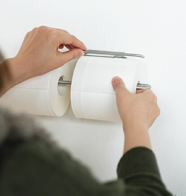 ユニオン ペーパーホルダー2種セット シルバー ステンレスミラー ARTWERE ユニオン ペーパーホルダー2種セット シルバー ステンレスミラー