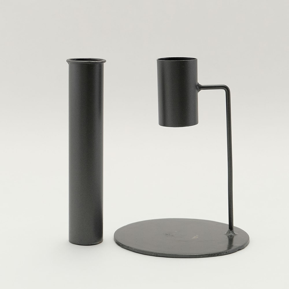 大きな枝ものを活けて飾れるアイアンスタンド Lサイズ 志成 423791<br