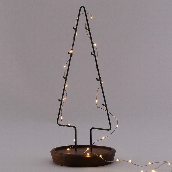 アイアンツリー　組み立て式　アクセサリースタンド　ミニオーナメント付き アイアンツリー 組み立て式 アクセサリースタンド ミニオーナメント