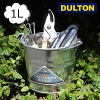 ガルバナイズド バケツ 1L ダルトン DULTON H19-0047-1 インテリアやガーデンニング用に 鉢カバー植木鉢 ポット アンティーク調 プランター バケツ ガーデニング 植木鉢 プランター
