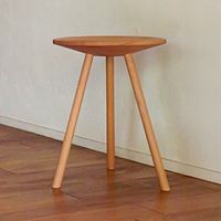 チェアー 3足 スツール ラウンド ビーチ材 3legs stool round  腰掛け 木製 アクシス axcis 北欧 アジアン ナチュラル インテリア テイスト 家具 業務用 ホテル 旅館 温