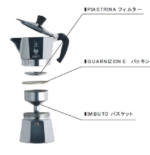 ビアレッティ社 モカエキスプレス / 6CUP<br> BIALETTI 【送料