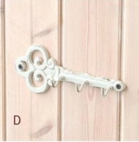 アイアンキーフック キーフック アンティーク風   キー key 壁掛け フック ウォールフック  アイアン 壁掛けフック ウォールフック アンティーク風 レトロ 鉄 インテリア雑貨 ホルダー 壁面 