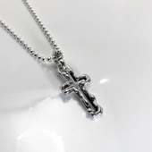 GODSIZE(ゴッドサイズ)PENDANT [OPEN CROSS]/シルバー