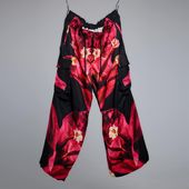 【予約品】THE ONENESS(ザ ワンネス)Bougain villea CargoPants/Bougain villea Black