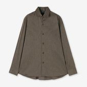 junhashimoto(ジュンハシモト) HORIZONTAL SHIRT/ BROWN