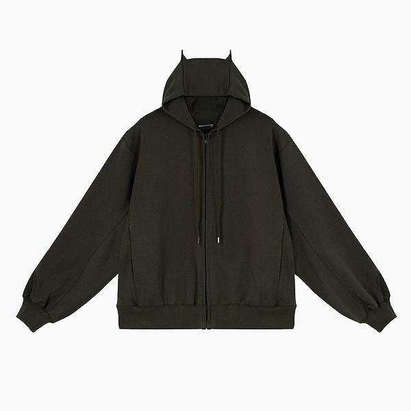 LAD MUSICIAN(ラッドミュージシャン)LOOP BACK CLOTH DEVIL PARKA/ STEALTH KHAKI