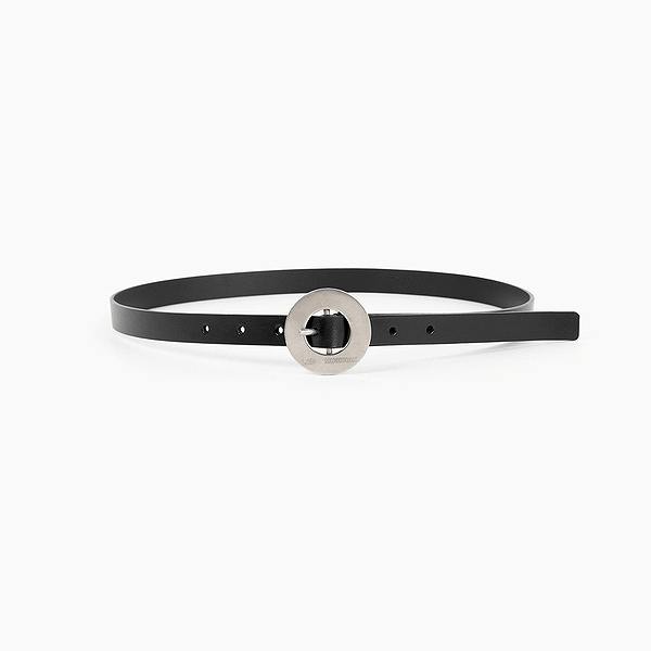 LAD MUSICIAN(ラッドミュージシャン)RECORD BUCKLE BELT / BLACK × SILVER