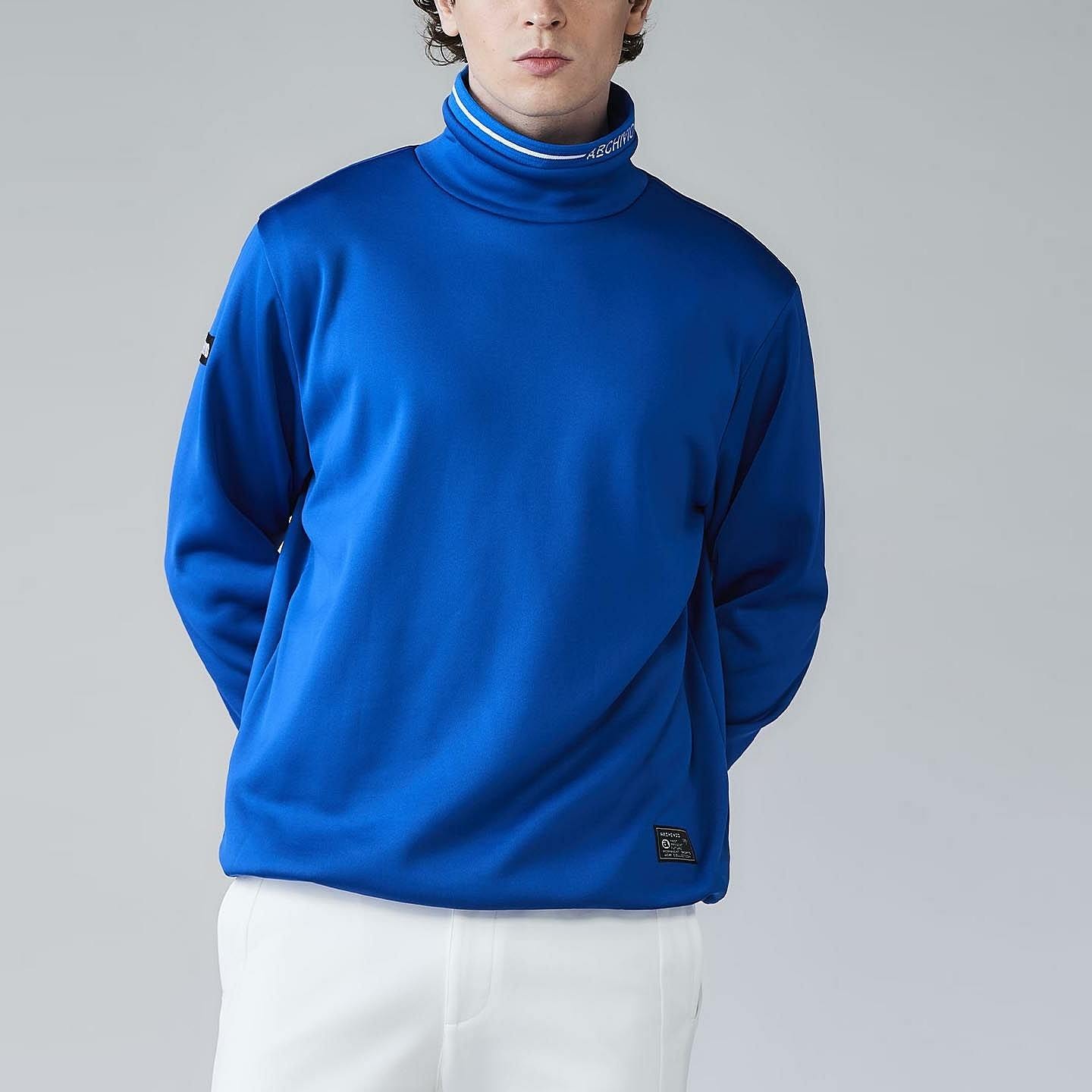 ARCHIVIO(アルチビオ)裏起毛ボトルネックプルオーバー/ブラック