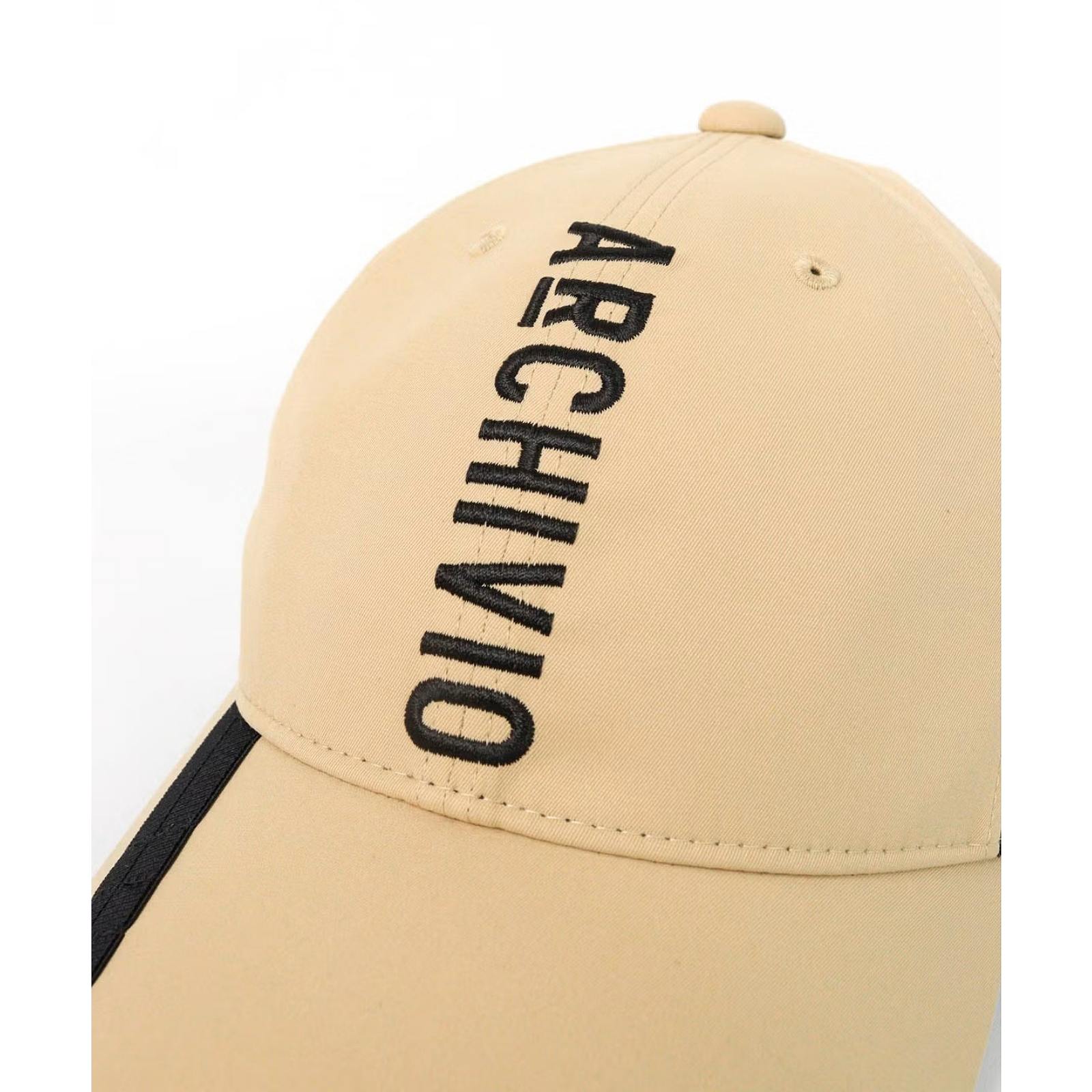 ARCHIVIO(アルチビオ)メッシュバイカラーキャップ/BLACK(001