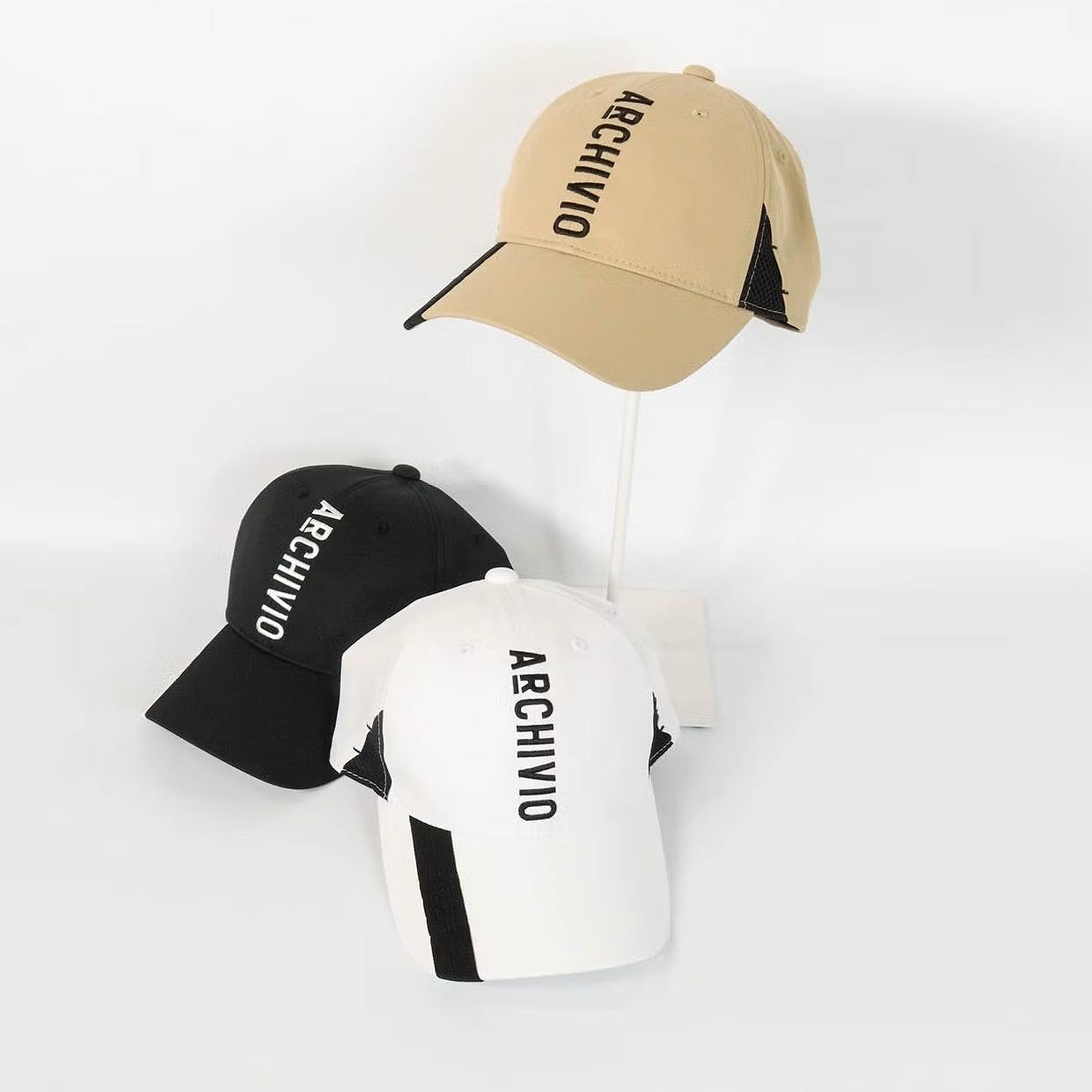 ARCHIVIO(アルチビオ)メッシュバイカラーキャップ/BLACK(001