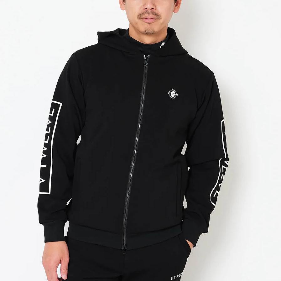 V12(ブィ・トゥエルブ)SB PARKA メンズ パーカー/ BLACK(19