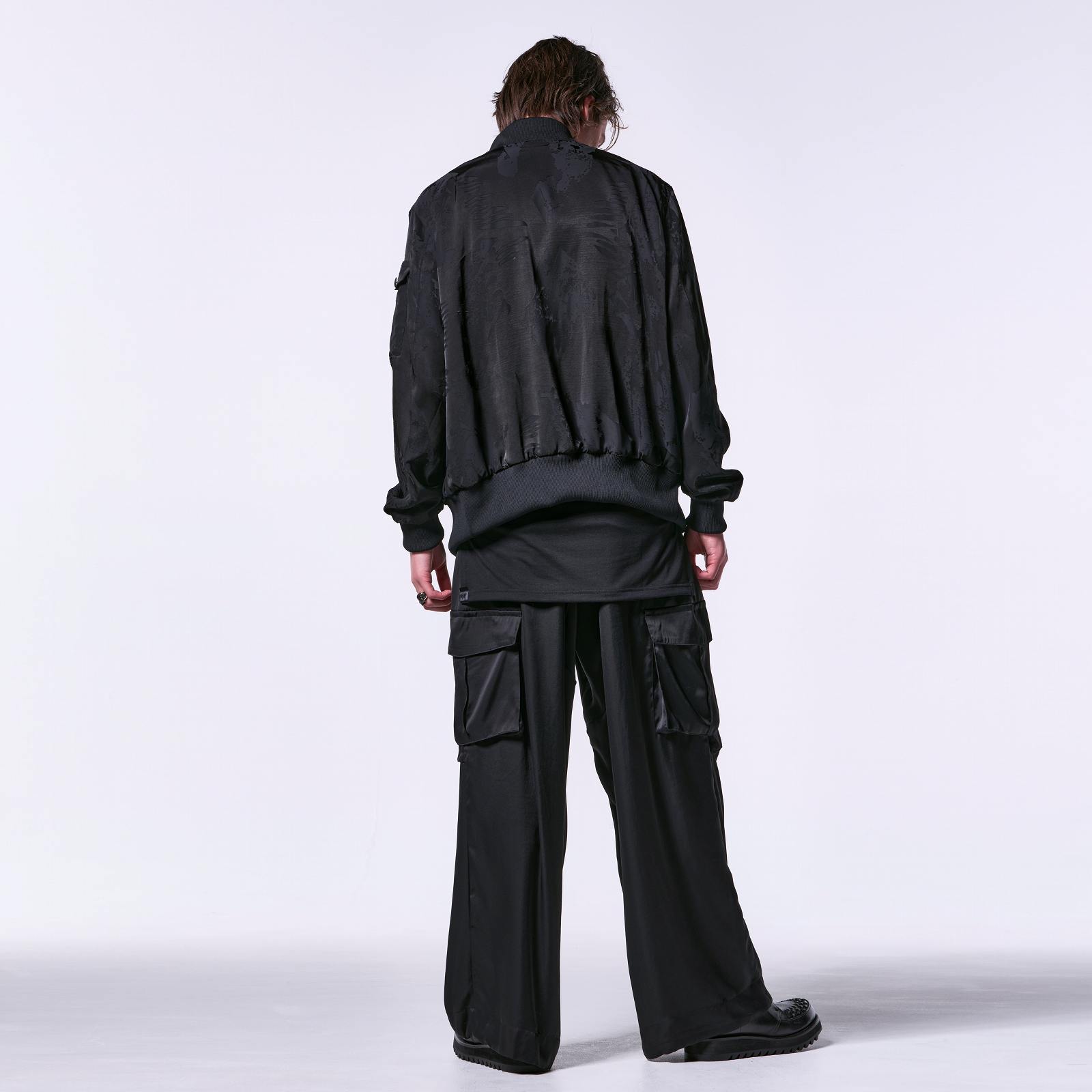 kiryuyrik(キリュウキリュウ)Opal MA-1 リバーシブル/BLACK